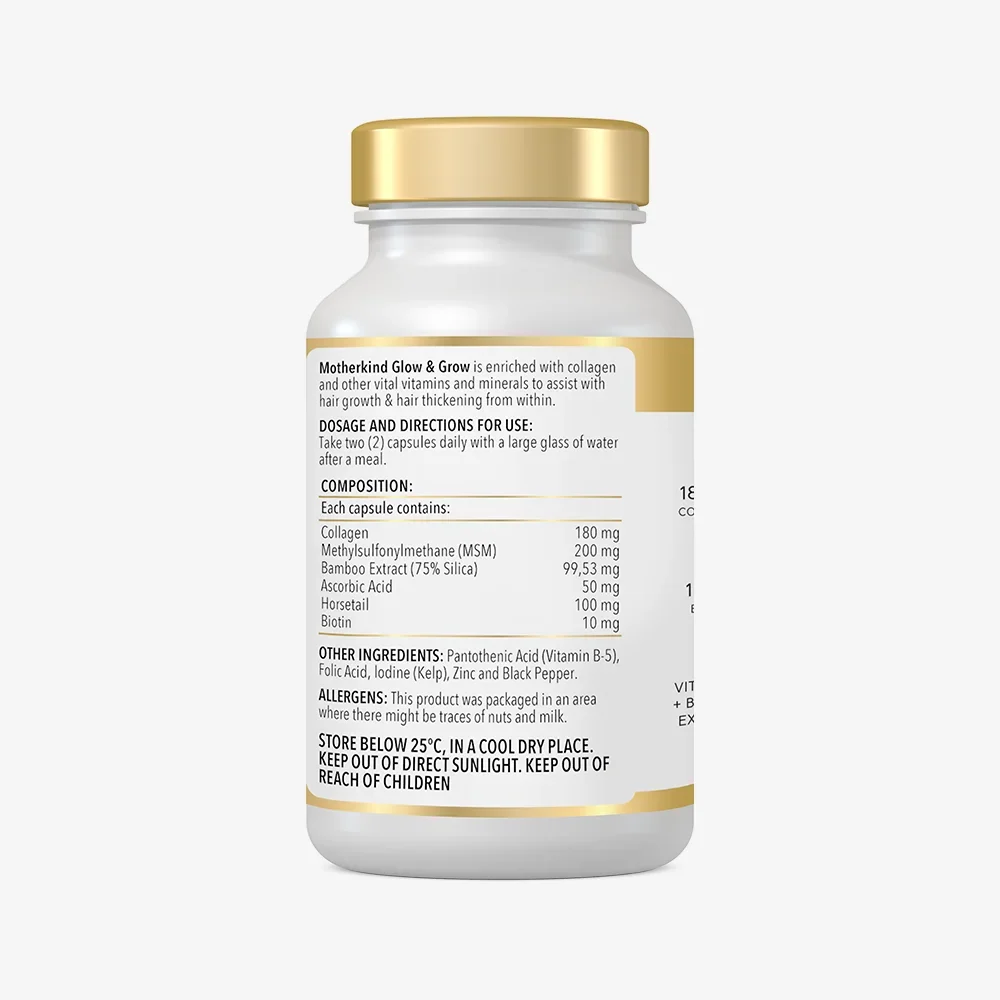 GLOW + GROW HAIR GROWTH COLLAGEN STARTER KIT